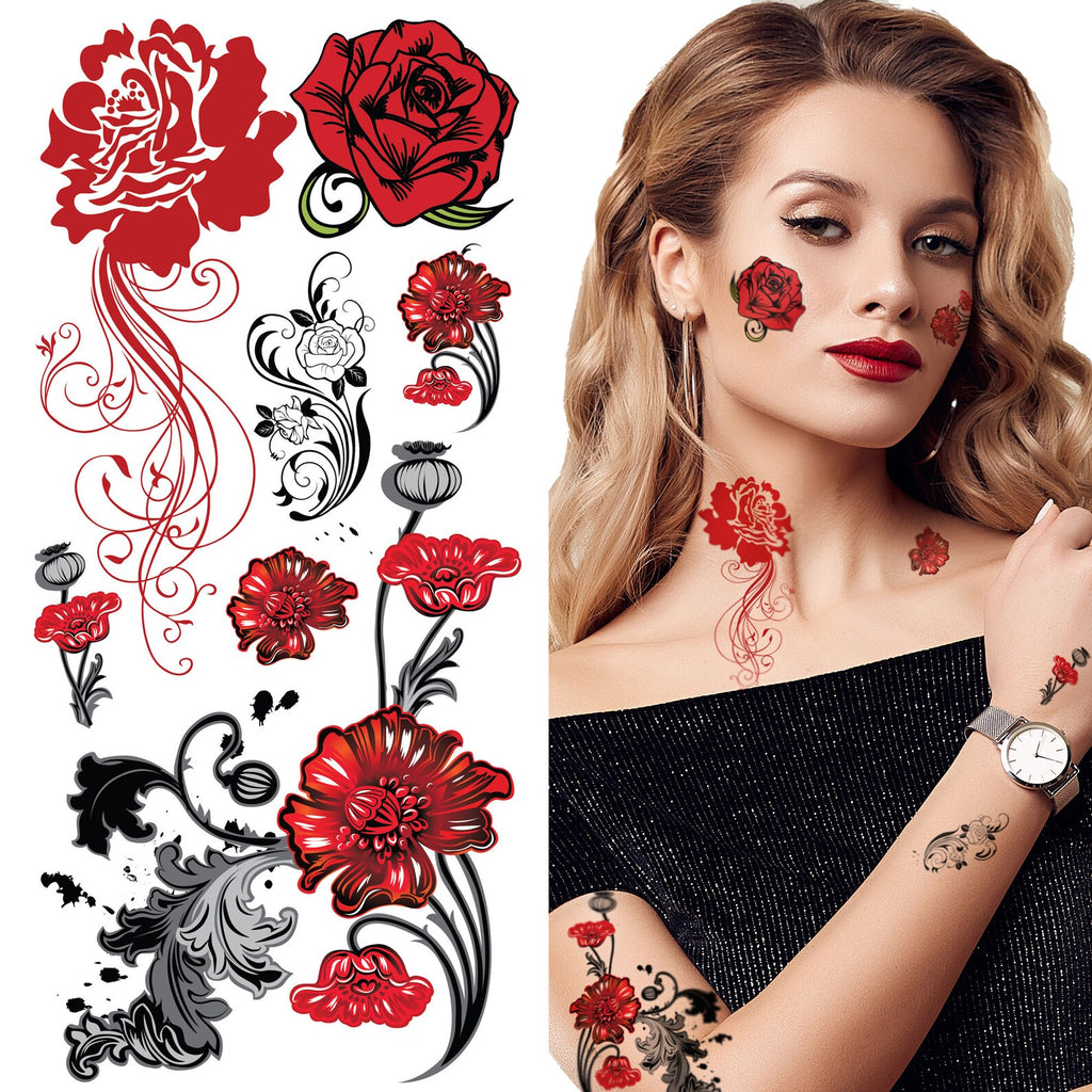 Supperb® Temporary Tattoos - Europe Beauties Sexy Tattoos Temporary Tattoo