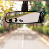 Cute Miniature Bunny Stickers - Set of Tiny Rabbit Decals for Car Mirrors, Laptops, and Windows, Adorable Small Rabbits Sticker Collection B