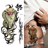 Supperb® Temporary Tattoos - Tribal Snake