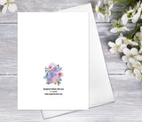 Supperb Fine Art Greeting Card - Wildflower Hydrangea Floral Fine Art