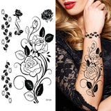 Supperb® Mix Flower Temporary Tattoos / 6-pack