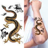 Supperb® Mix Dragons Temporary Tattoo / 6-pack