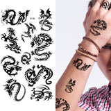 Supperb® Mix Dragons Temporary Tattoo / 6-pack