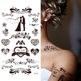 Supperb® Temporary Tattoos - 100% Love