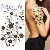 Supperb® Mix Flower Temporary Tattoos / 6-pack