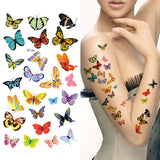 Supperb® Temporary Tattoos - Lots of Butterflies