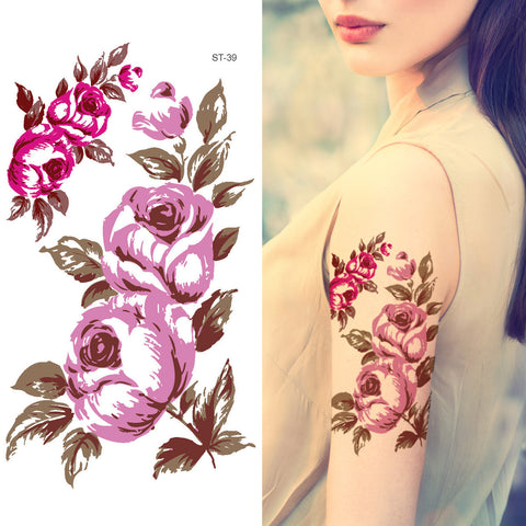 Supperb® Temporary Tattoos - Rosebud Temporary Tattoo