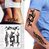 Supperb Large Temporary Tattoos - Tribal Art tattoos