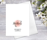 Happy Mother's Day Flower Spring Watercolour Card Floral Greeting Cards for Mom Mother's Day Greeting Cards Mothers Day Cards Gift